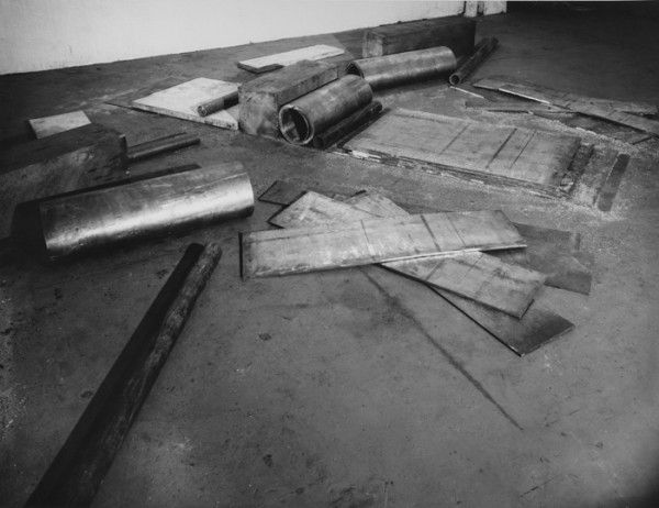Richard Serra Early Work David Zwirner New York Ex Chamber Memo